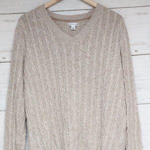 Croft and Barrow Light Weight Long Sleeve Pullover